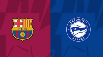 barcelona vs alaves.. القنوات الناقلة لمباراة برشلونة ضد ألافيس في الدوري الاسباني 2026 والمعلق والتشكيل
